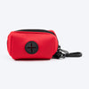 HUFT Waste Bag Dispenser For Dog & Cat - Red - Heads Up For Tails