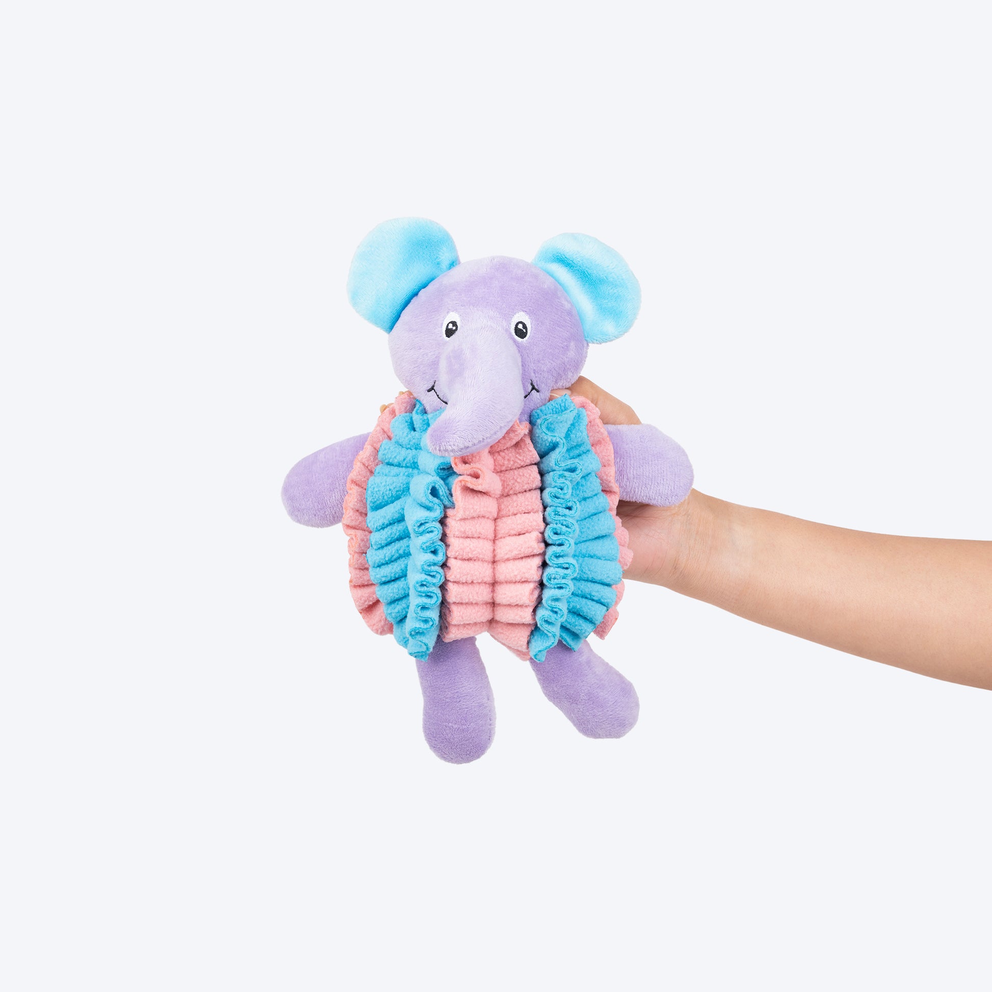 HUFT Mister Trunks Plush Toy For Dog - Multicolor - Heads Up For Tails