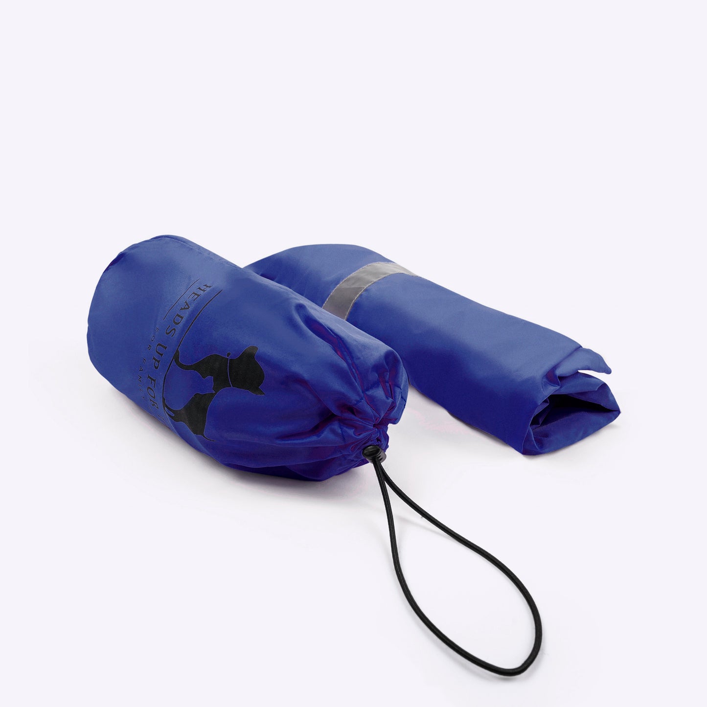 HUFT Magical Mist Dog Raincoat - Blue - Heads Up For Tails
