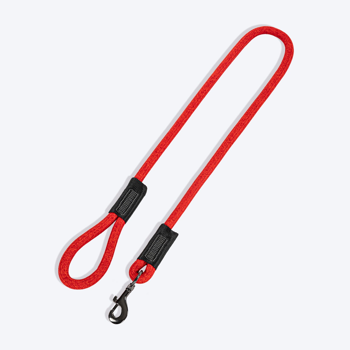 TLC Basic Melange Rope Leash For Dog - Red - Heads Up For Tails