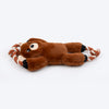 Dash Dog Tug-a-Bear Squeaky Plush Toy For Dog - Brown - Heads Up For Tails