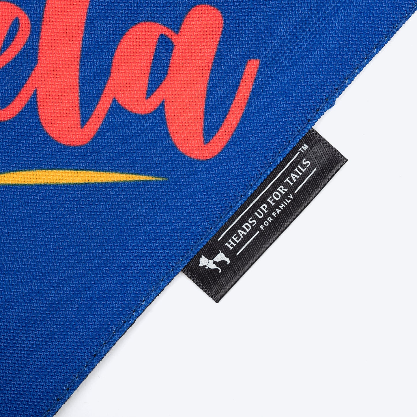 HUFT Raja Beta Bandana For Dog - Blue - Heads Up For Tails