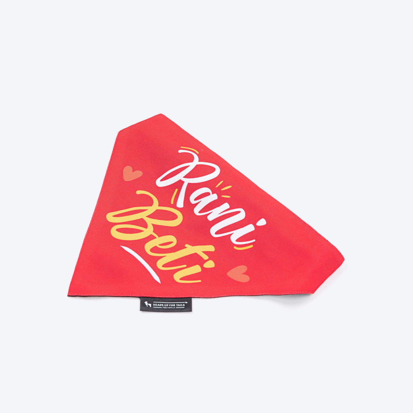 HUFT Rani Beti Bandana For Dog - Pink - Heads Up For Tails