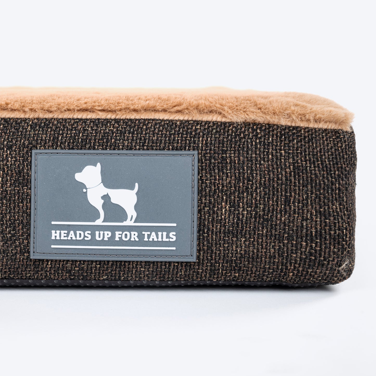 HUFT Furry Orthopedic Dog Bed - Brown (Made To Order) - Heads Up For Tails