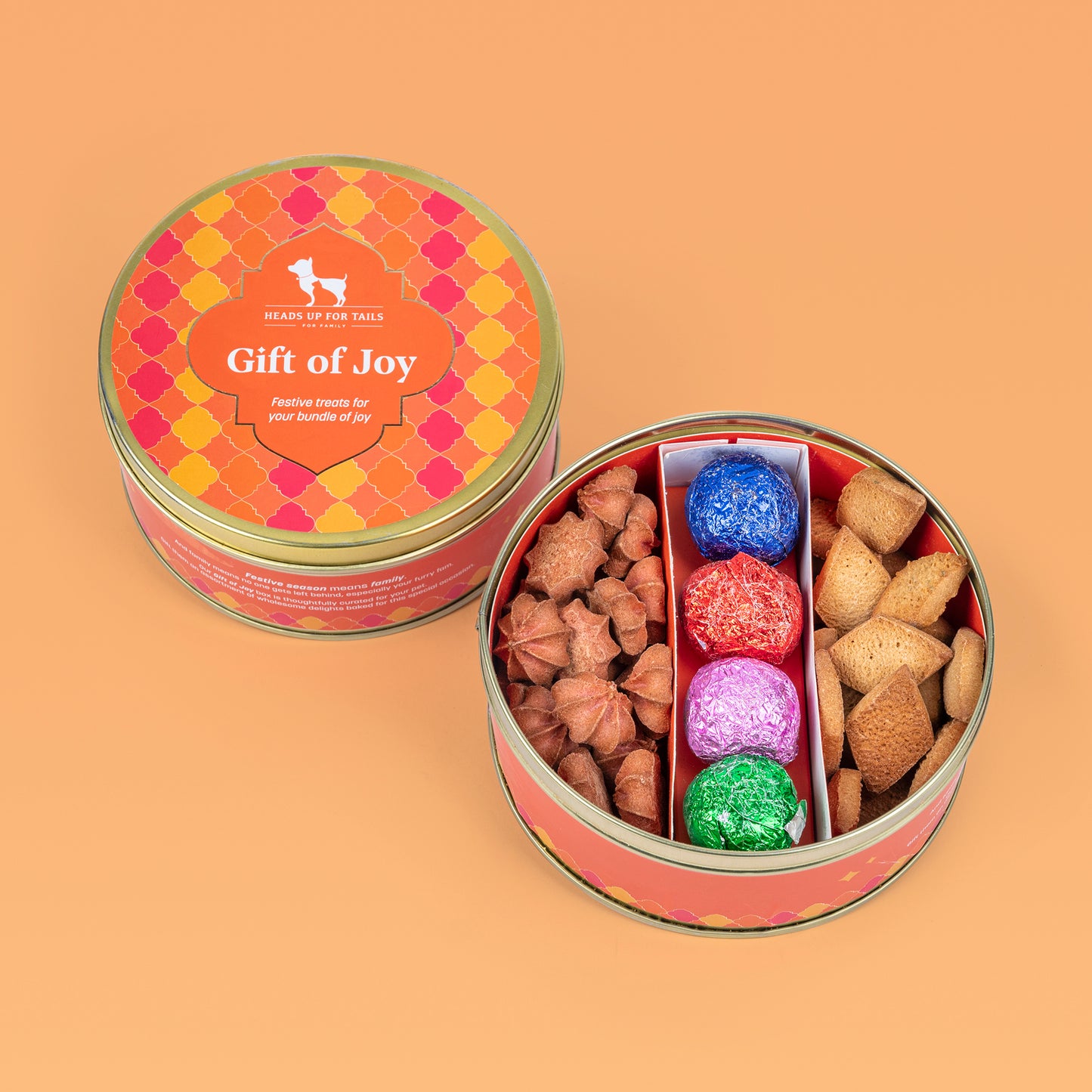 HUFT Diwali Gift of Joy Box For Dogs - Heads Up For Tails