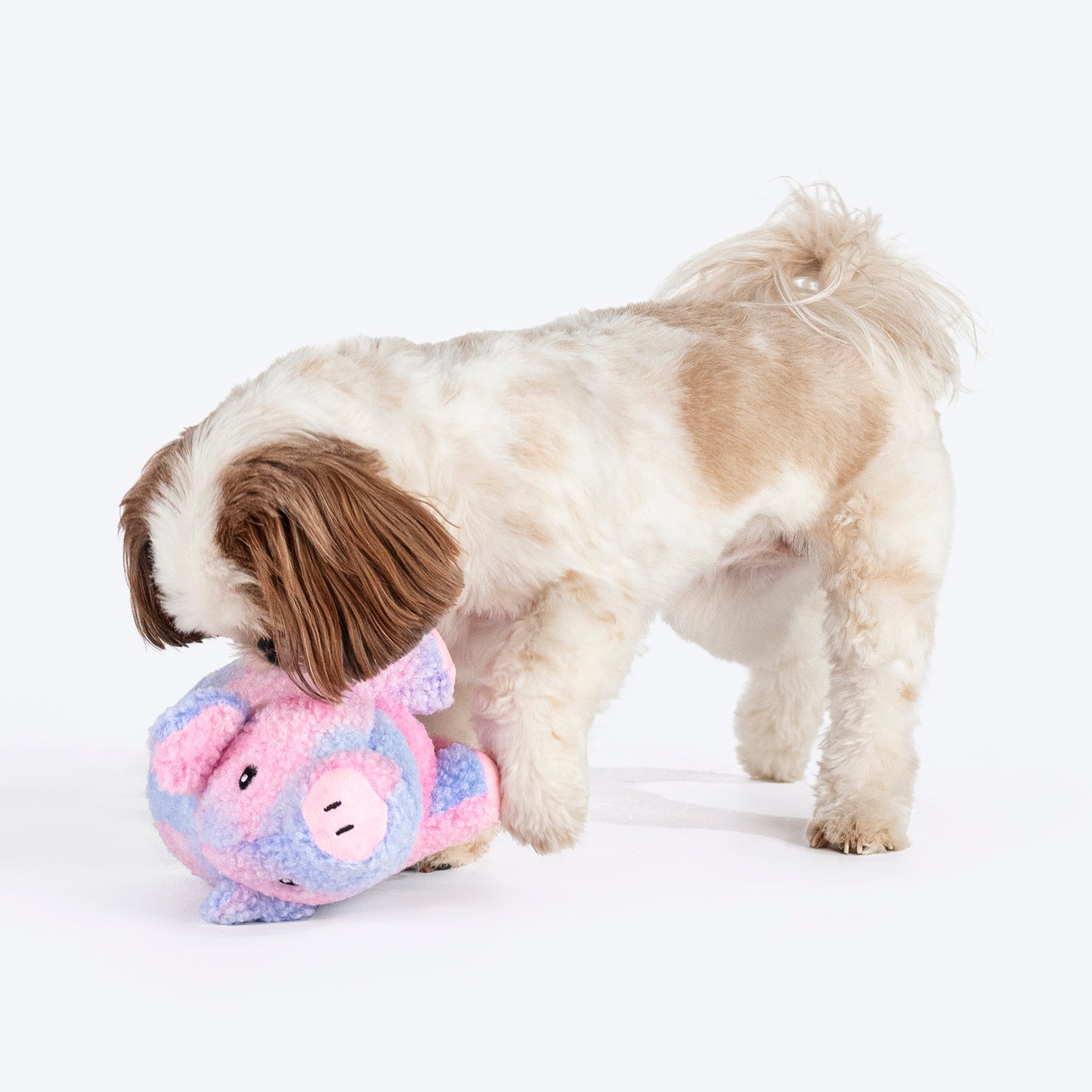 HUFT Iggy The Piggy Plush Toy For Dog - Pink - Heads Up For Tails