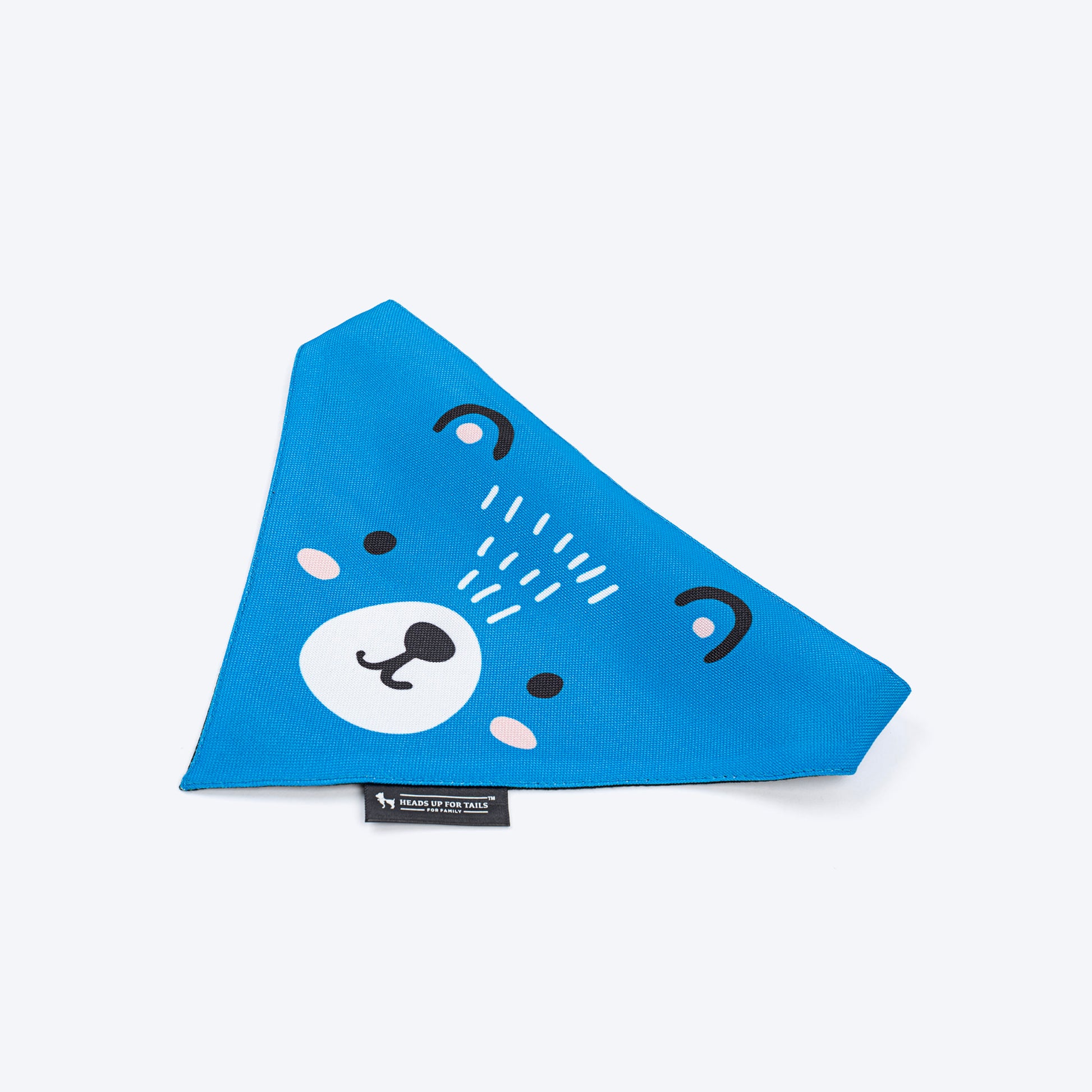 HUFT Bluebeary Bandana For Dog - Blue - Heads Up For Tails
