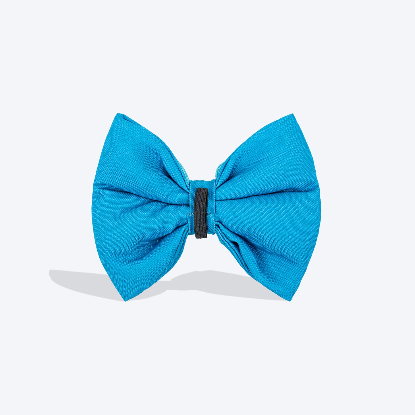 HUFT Happy Stripes Bow Tie For Dog - Blue & Turquoise - Heads Up For Tails