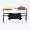 HUFT Pawlicious Double Diner For Dog - Multicolor - Heads Up For Tails