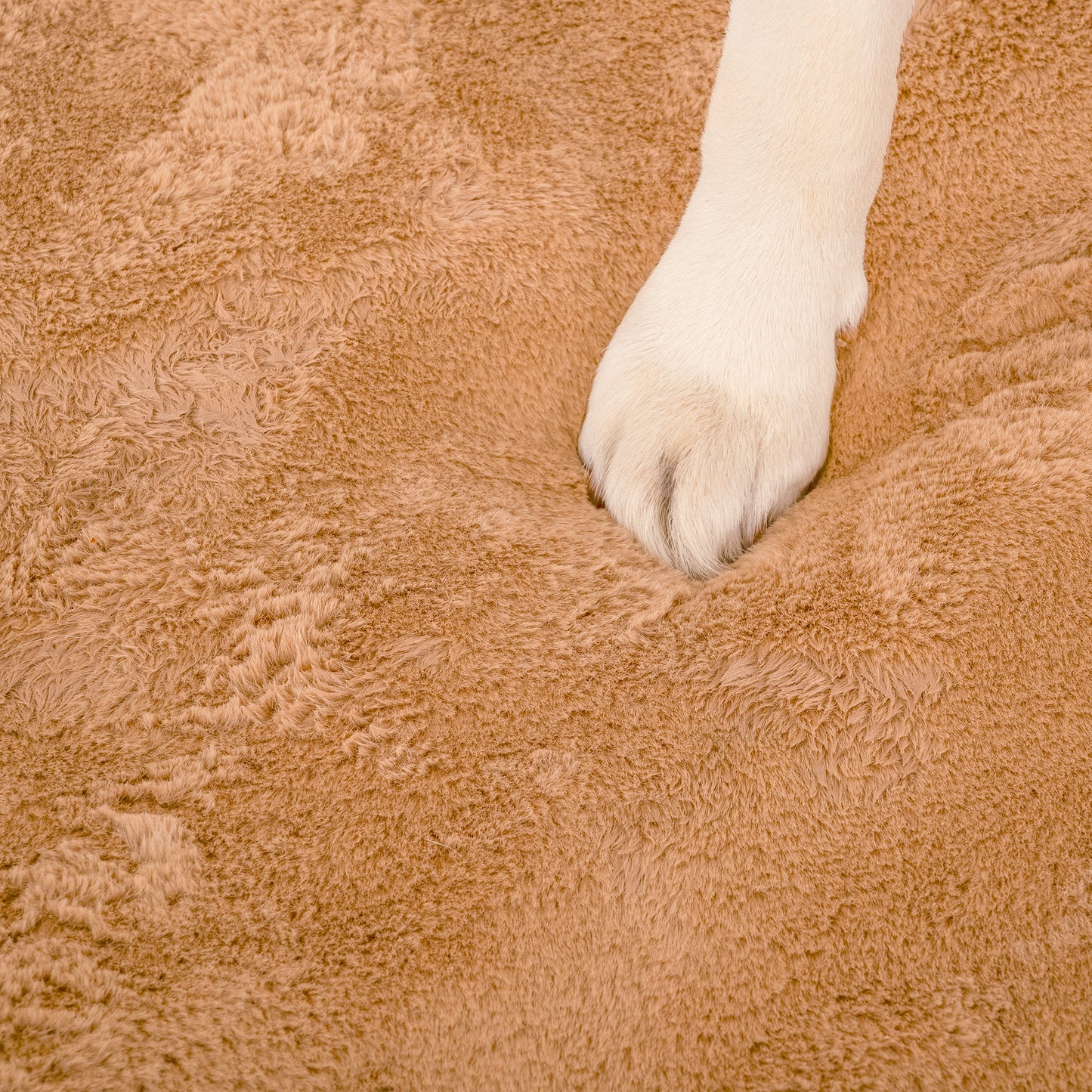 HUFT Furry Orthopedic Dog Bed - Brown (Made To Order) - Heads Up For Tails