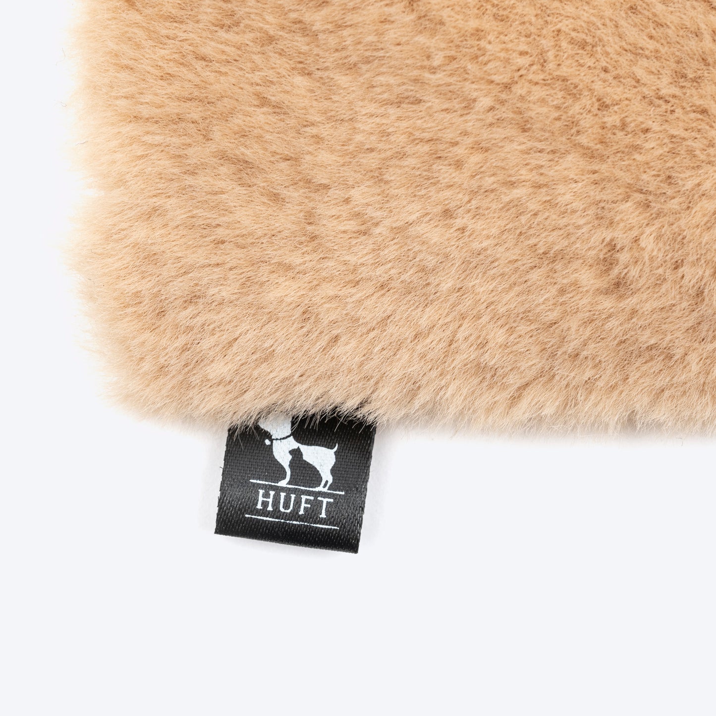 HUFT Crinkle Bear Plush Toy For Small Dog - Brown - Heads Up For Tails