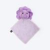 HUFT Crinkly Rumbly Rhino Plush Toy For Small Dog - Lavender - Heads Up For Tails
