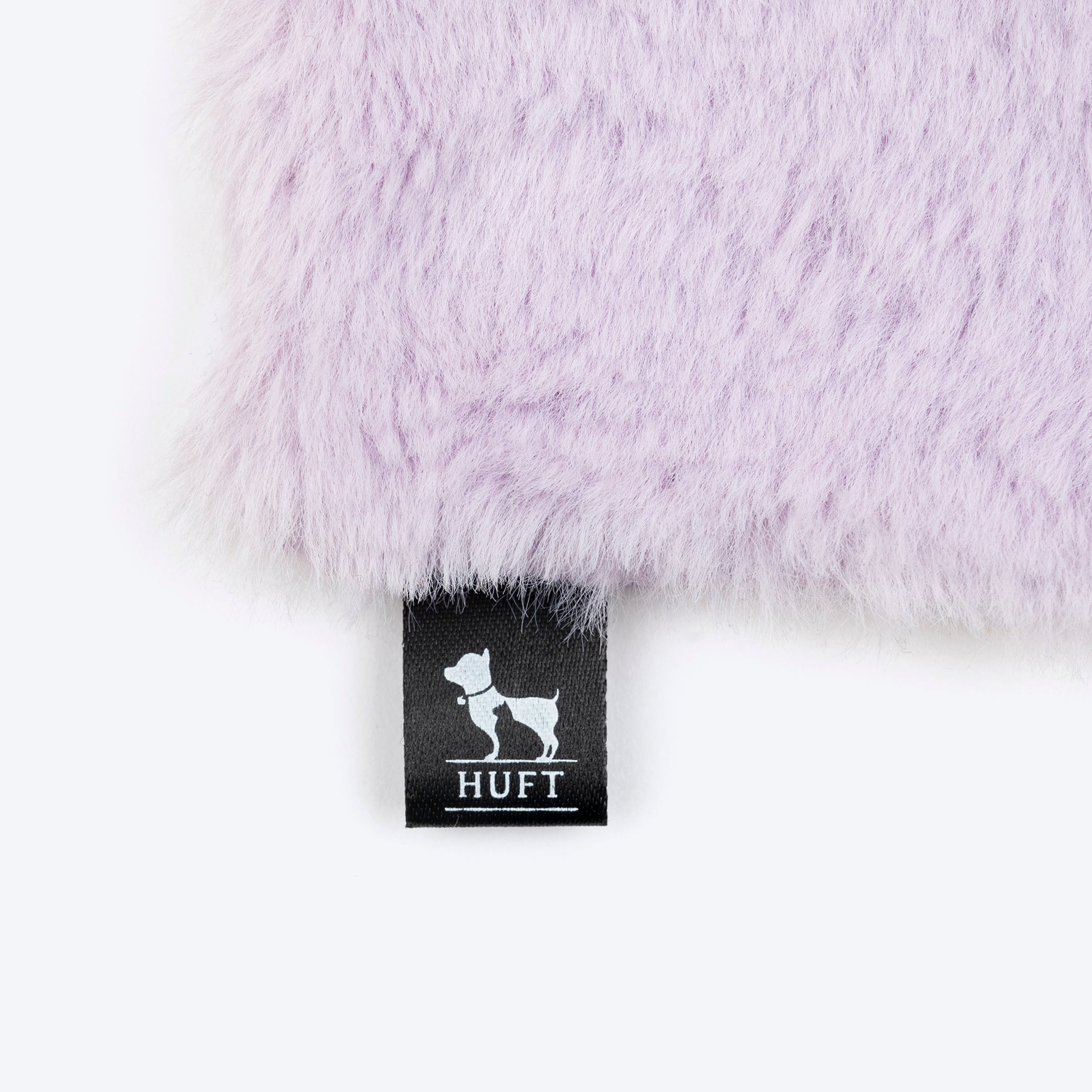 HUFT Crinkly Rumbly Rhino Plush Toy For Small Dog - Lavender - Heads Up For Tails