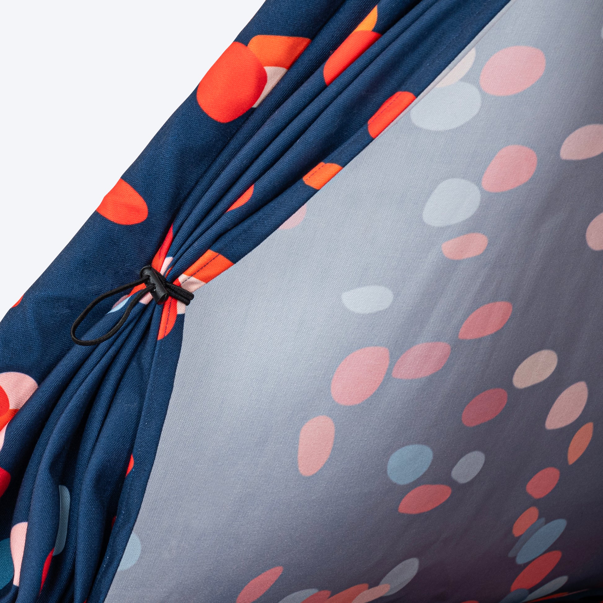 HUFT Personalised Color Pop Teepee Tent For Dogs & Cats - Navy Blue - Heads Up For Tails