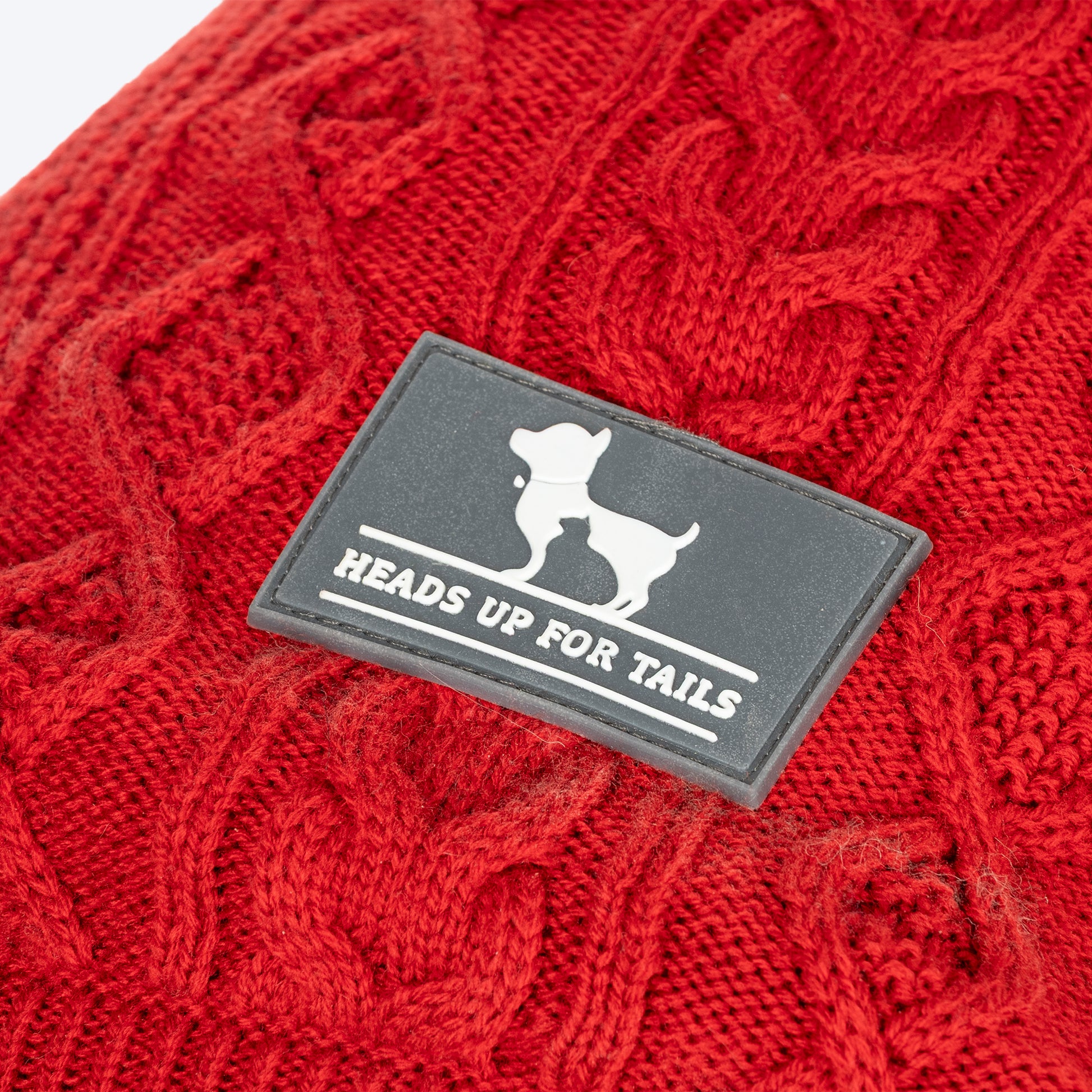 HUFT Berry Merry Sweater For Dog - Red - Heads Up For Tails