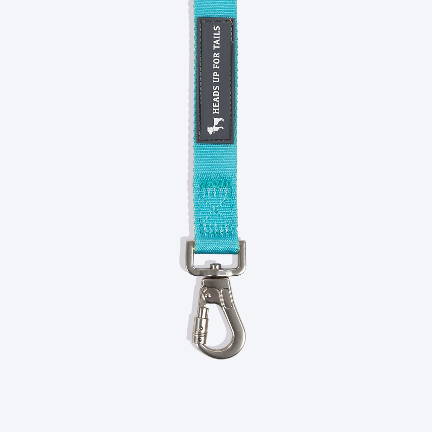 HUFT Dichromatic Leash For Dog - Turquoise & Yellow - Heads Up For Tails