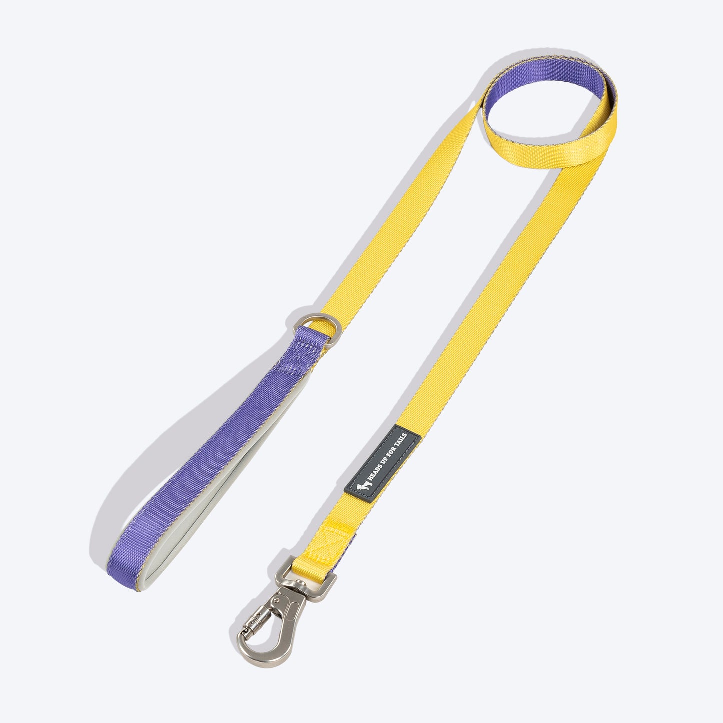 HUFT Dichromatic Leash For Dog - Yellow & Purple - Heads Up For Tails