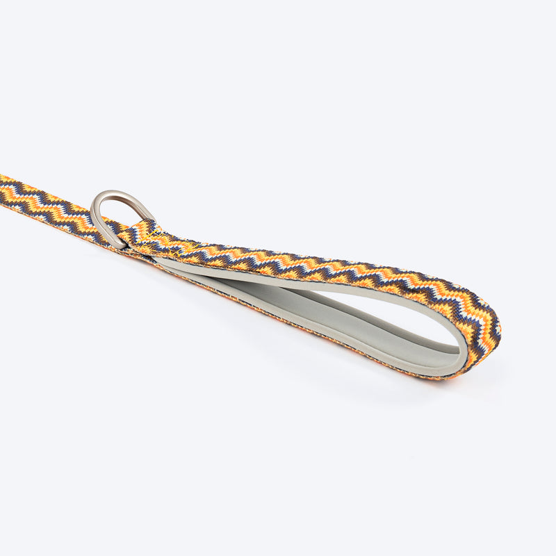 HUFT Zaggy Trail Leash For Dog - Yellow - Heads Up For Tails