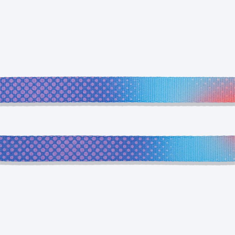 Dash Dog Flow Print Leash - Violet & Red - Heads Up For Tails