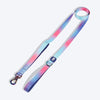 Dash Dog Flow Print Leash - Pink & Aqua Blue - Heads Up For Tails