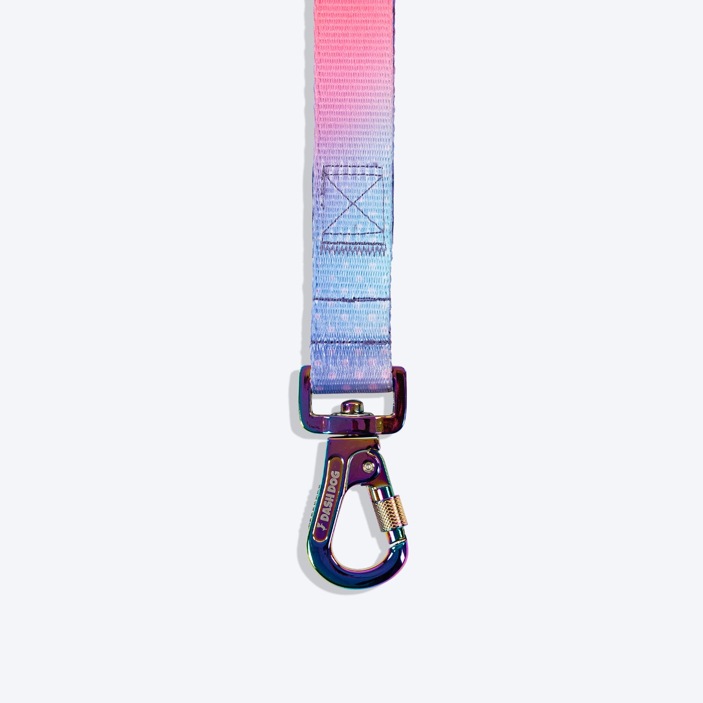 Dash Dog Flow Print Leash - Pink & Aqua Blue - Heads Up For Tails