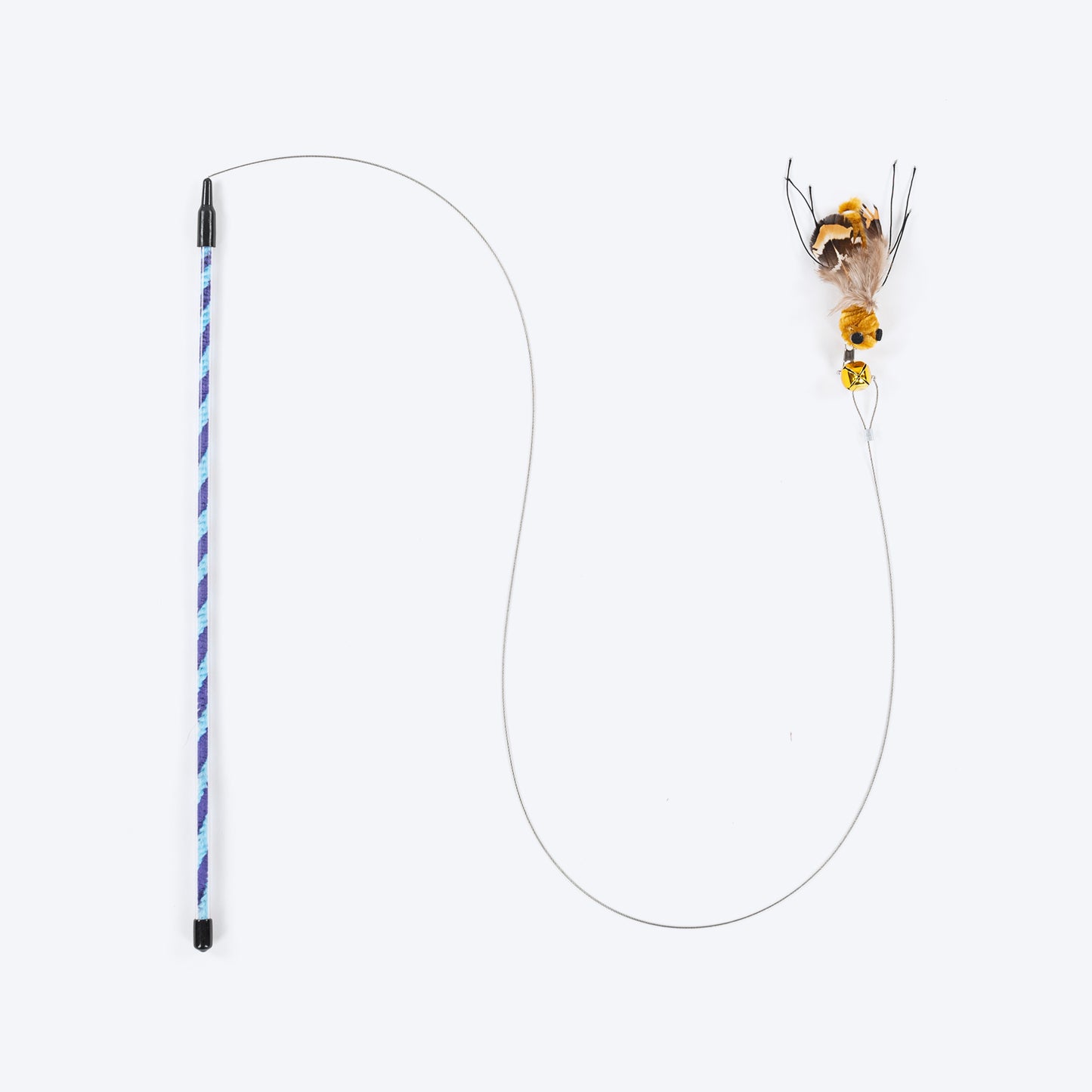 HUFT Metallic Magic Wand Toy For Cat - Multicolor - Heads Up For Tails