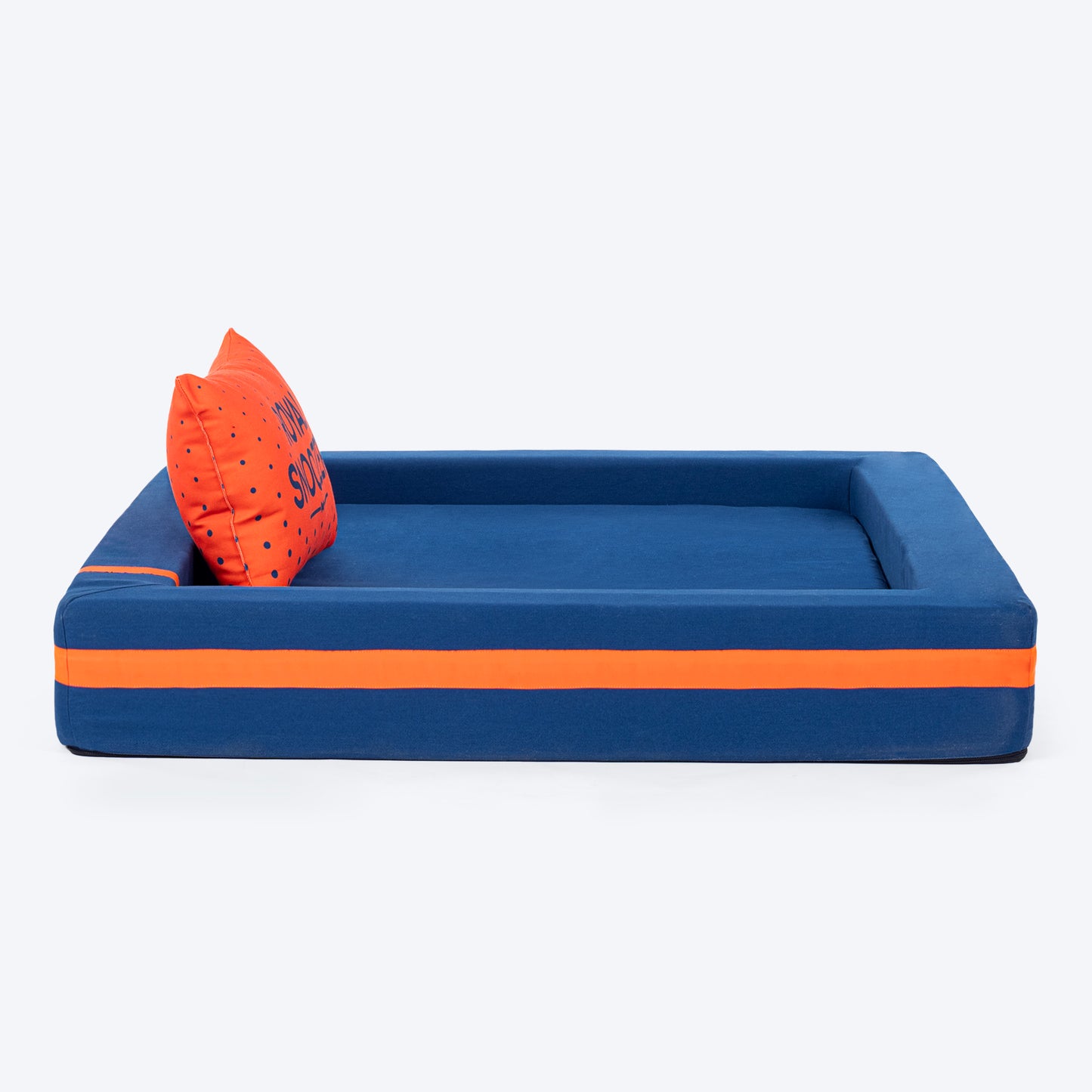 HUFT Royal Snooze Bed for Dog - Navy - Heads Up For Tails