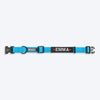 HUFT Classic Personalised Dog Collar - Ocean Blue - Heads Up For Tails