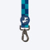 HUFT Frosted Checks Leash For Dog - Blue