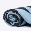 HUFT Cuddle Checks Blanket For Dog & Cat - Blue - Heads Up For Tails