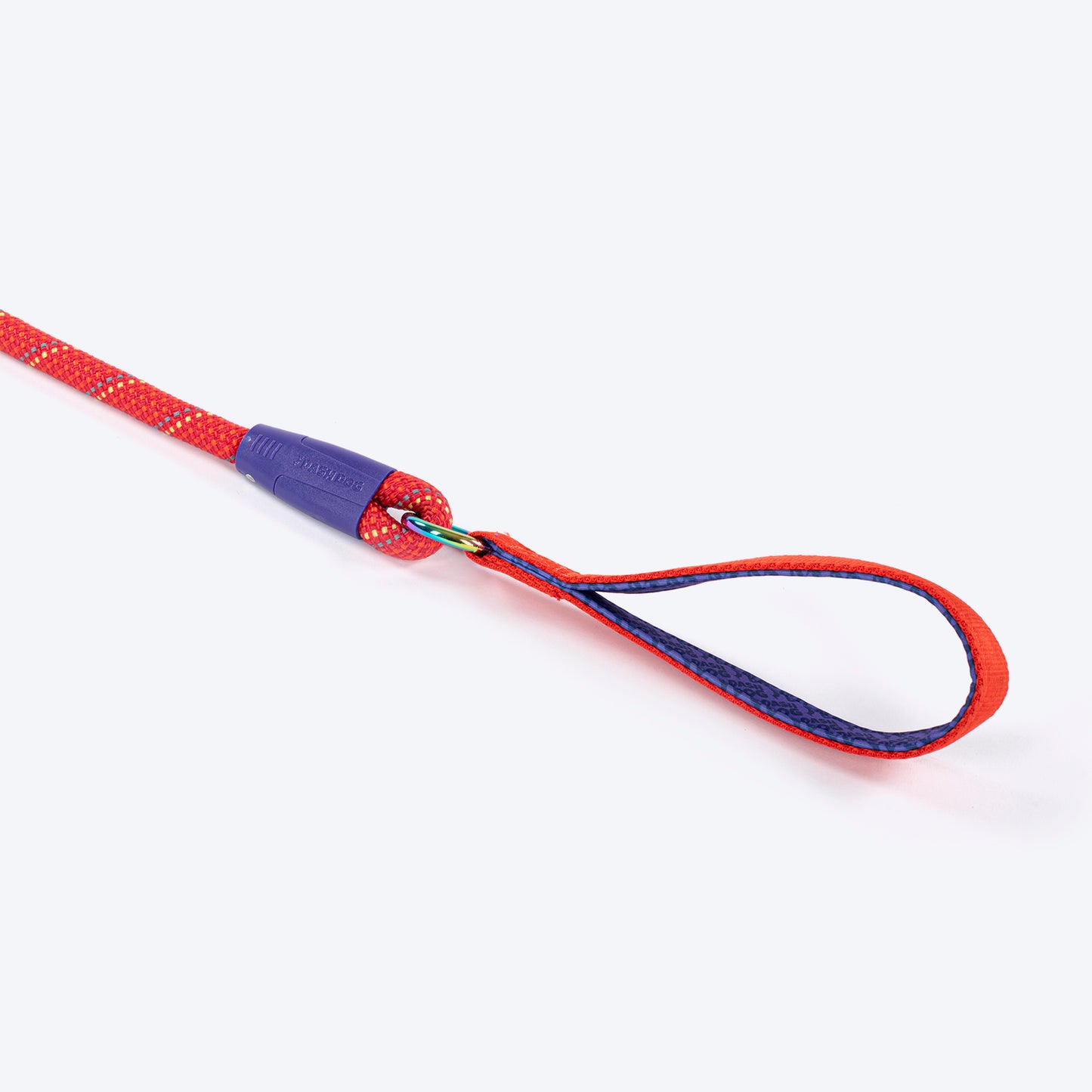 Dash Dog Chaser Rope Leash For Dog - Red - Heads Up For Tails
