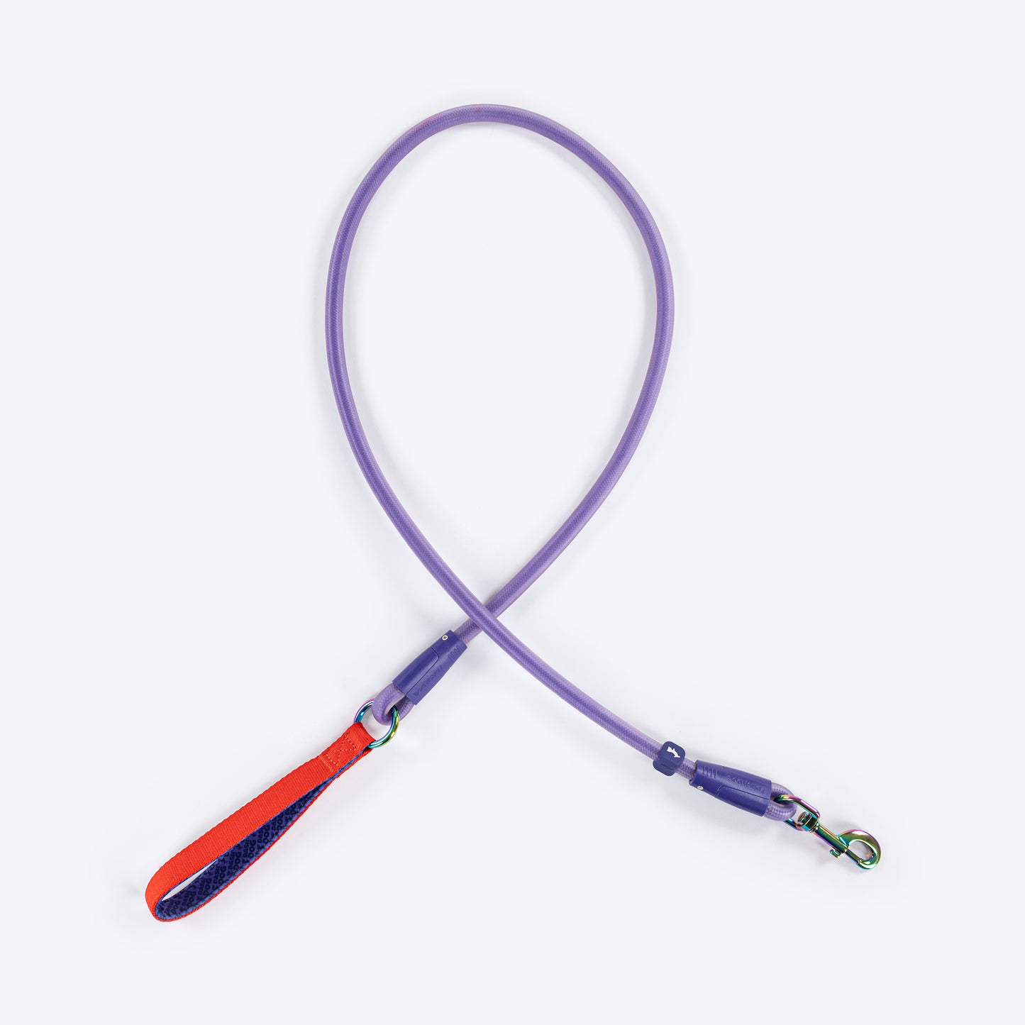 Dash Dog Zoom Easy Leash For Dog - Purple - Heads Up For Tails