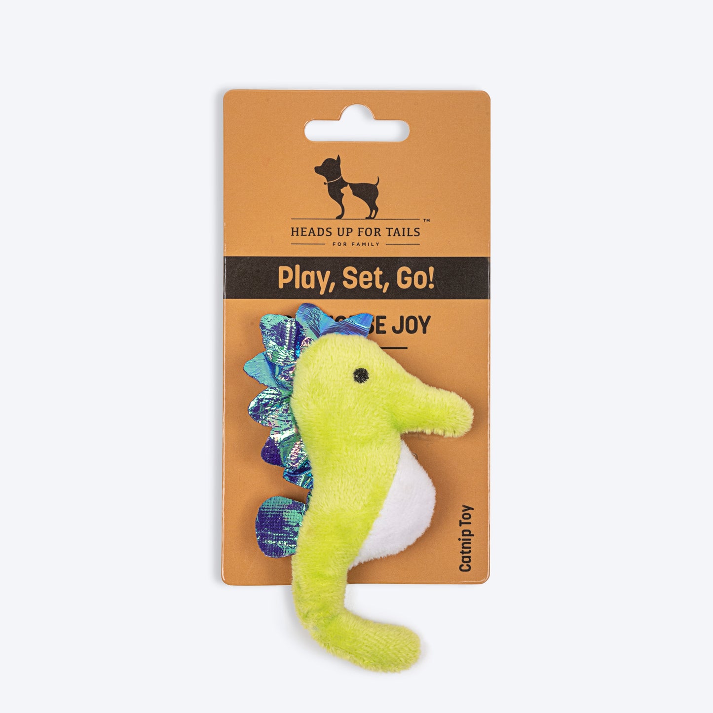 HUFT Seahorse Joy (With Catnip Inside) Plush Cat Toy_04