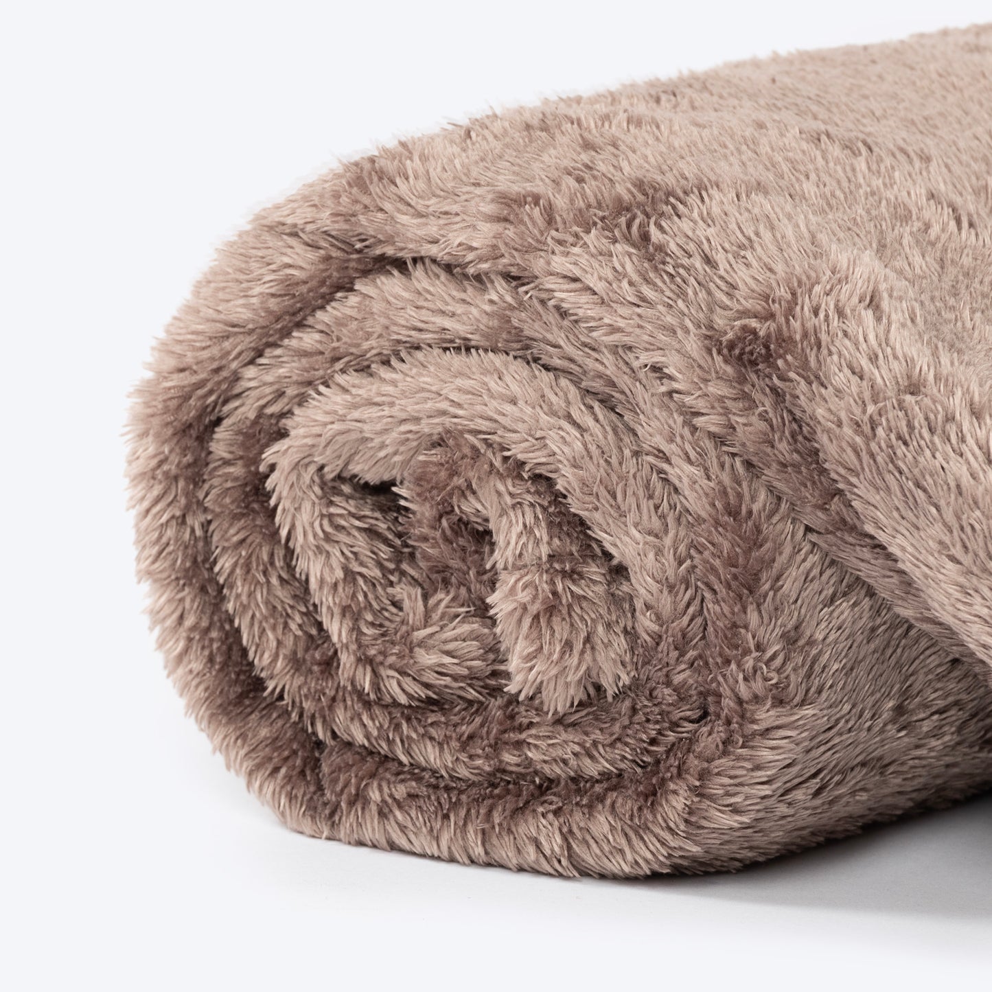 HUFT Furry Wrap Blanket For Dog & Cat - Dark Brown - Heads Up For Tails