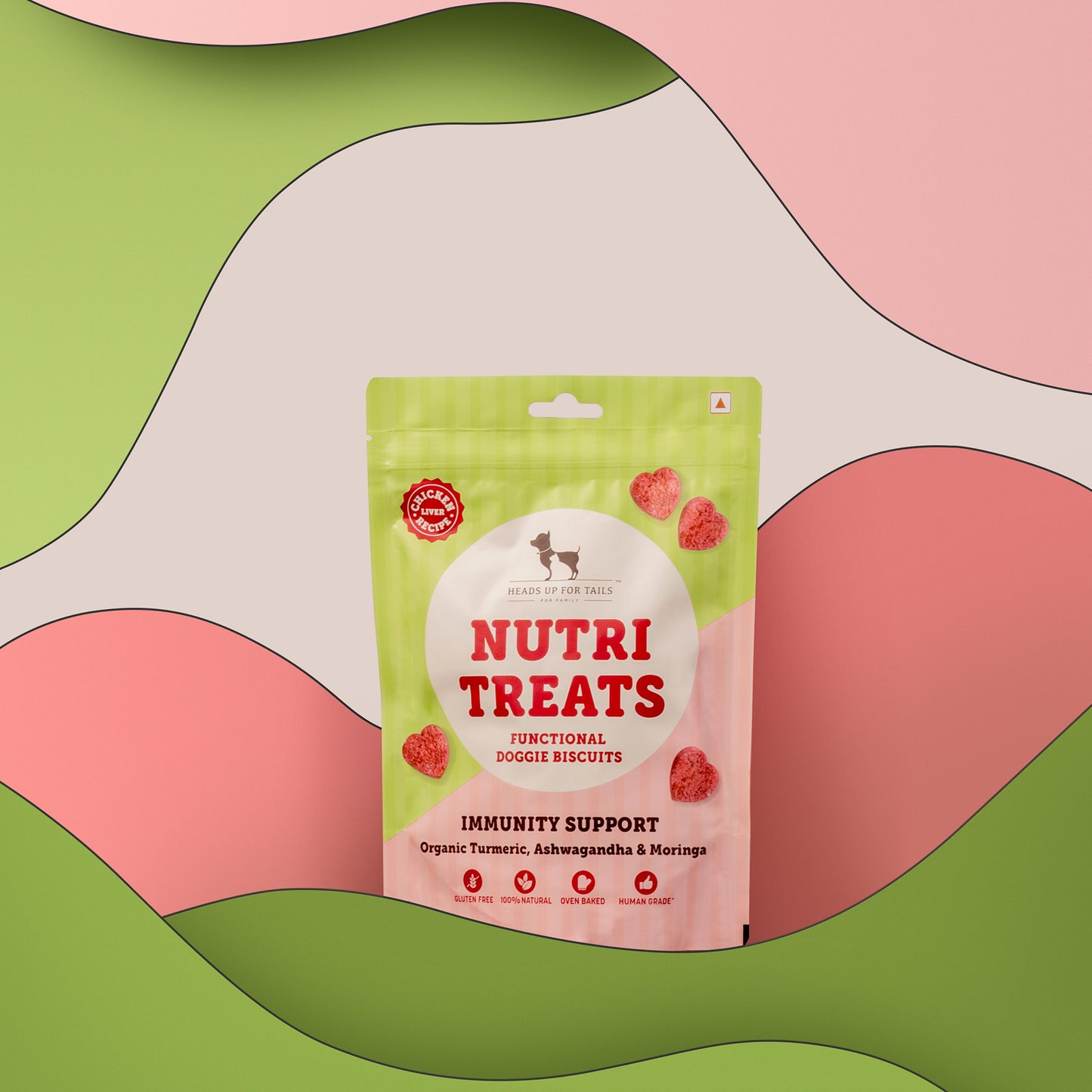 HUFT Nutri Treats For Dogs - Immunity Support - 150 g - Heads Up For Tails