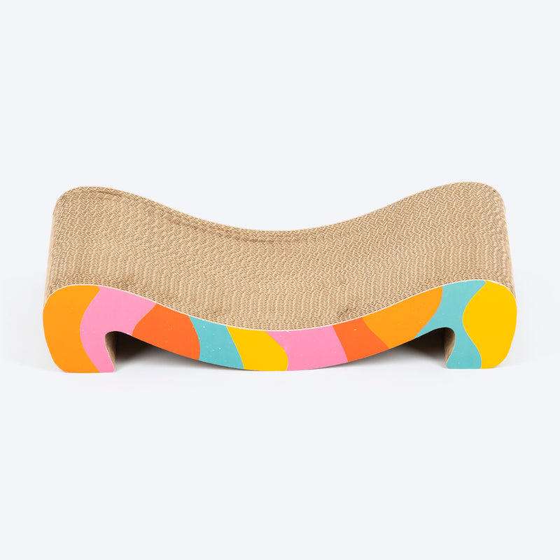 HUFT Clawsome Scratcher For Cat - Multicolor - Heads Up For Tails