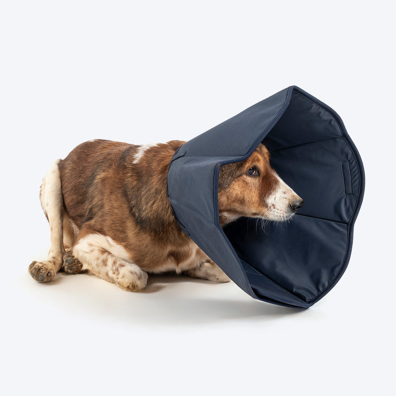 HUFT Trooper E-Collar For Dog - Navy Blue - Heads Up For Tails
