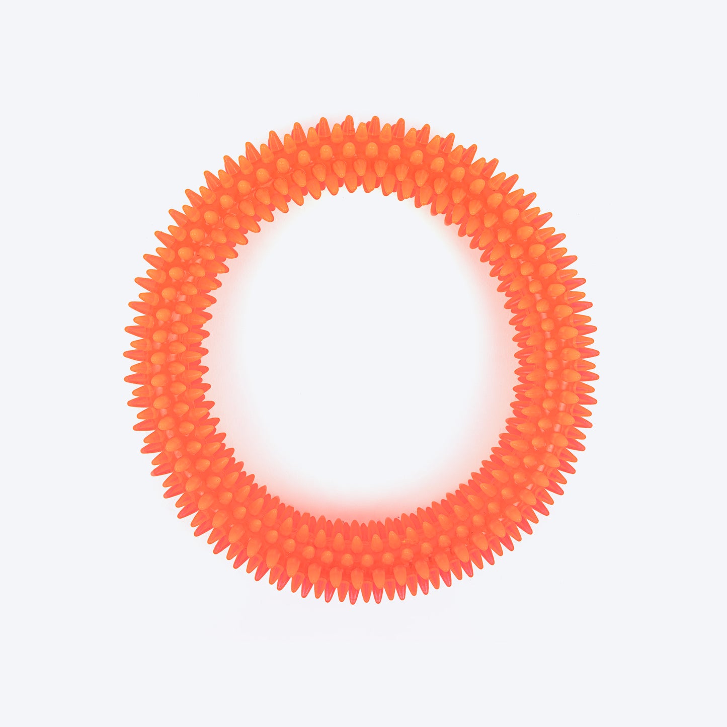 TLC Chewy Champ O Ring Chew Toy For Dog - Orange - Heads Up For Tails
