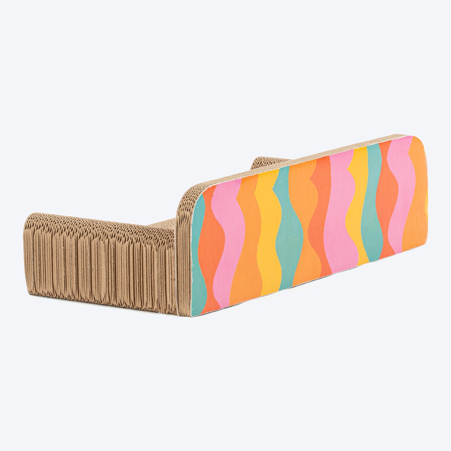 HUFT Kitty Sofa Lounge Scratcher For Cat - Multicolor - Heads Up For Tails