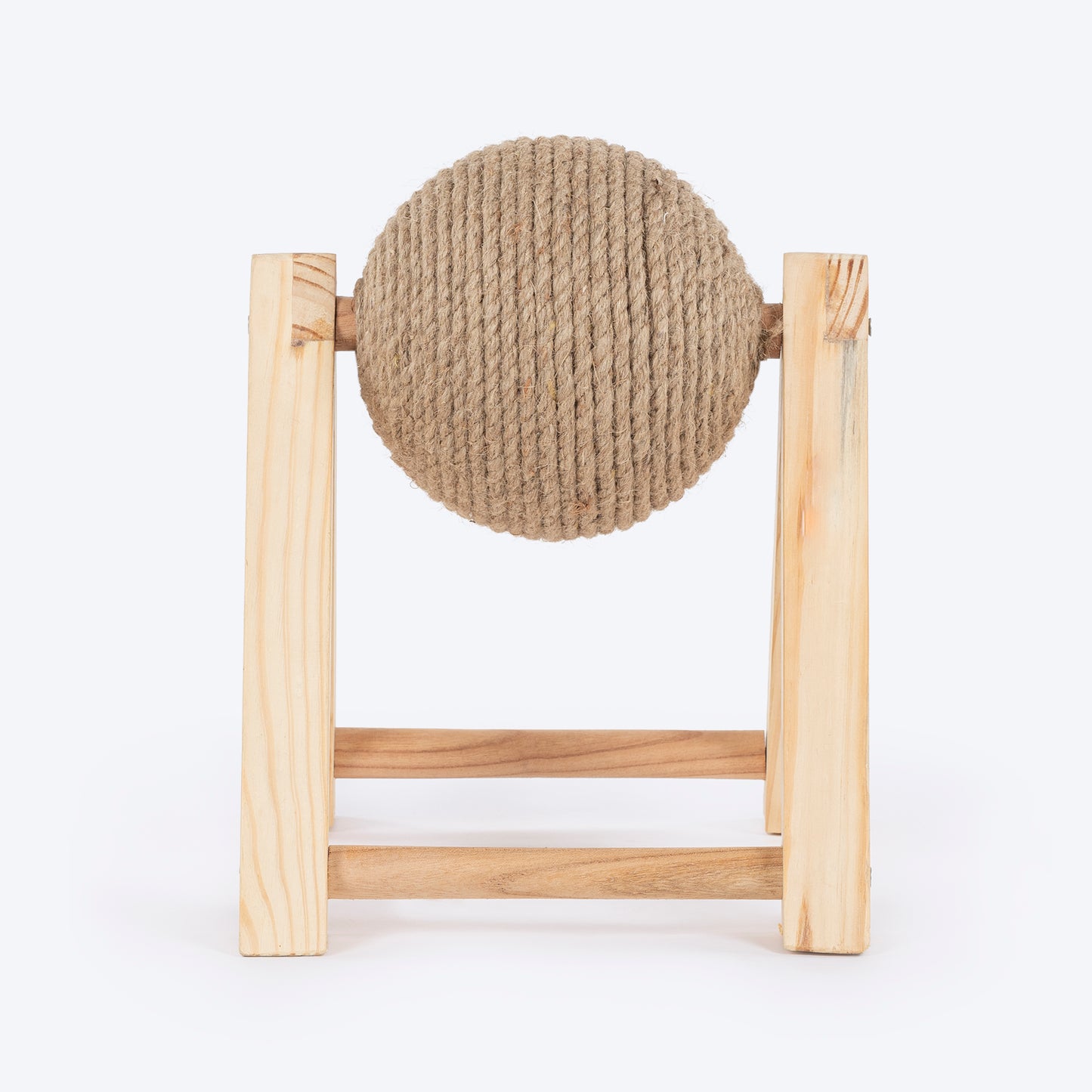 HUFT Pawplay Scratcher With Stand For Cat - Brown - Heads Up For Tails