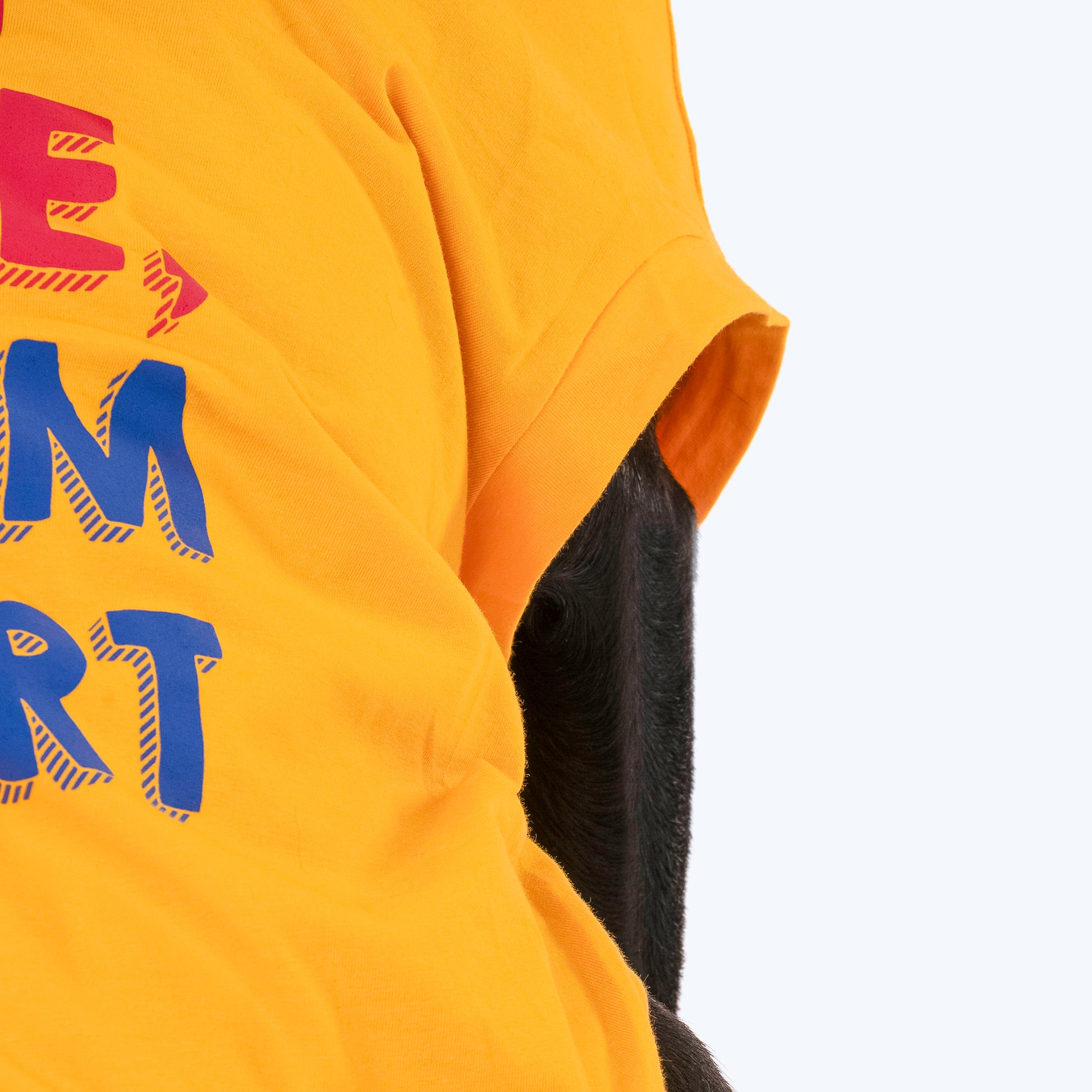 HUFT Wet Nose, Warm Heart T-shirt For Dogs - Yellow - Heads Up For Tails