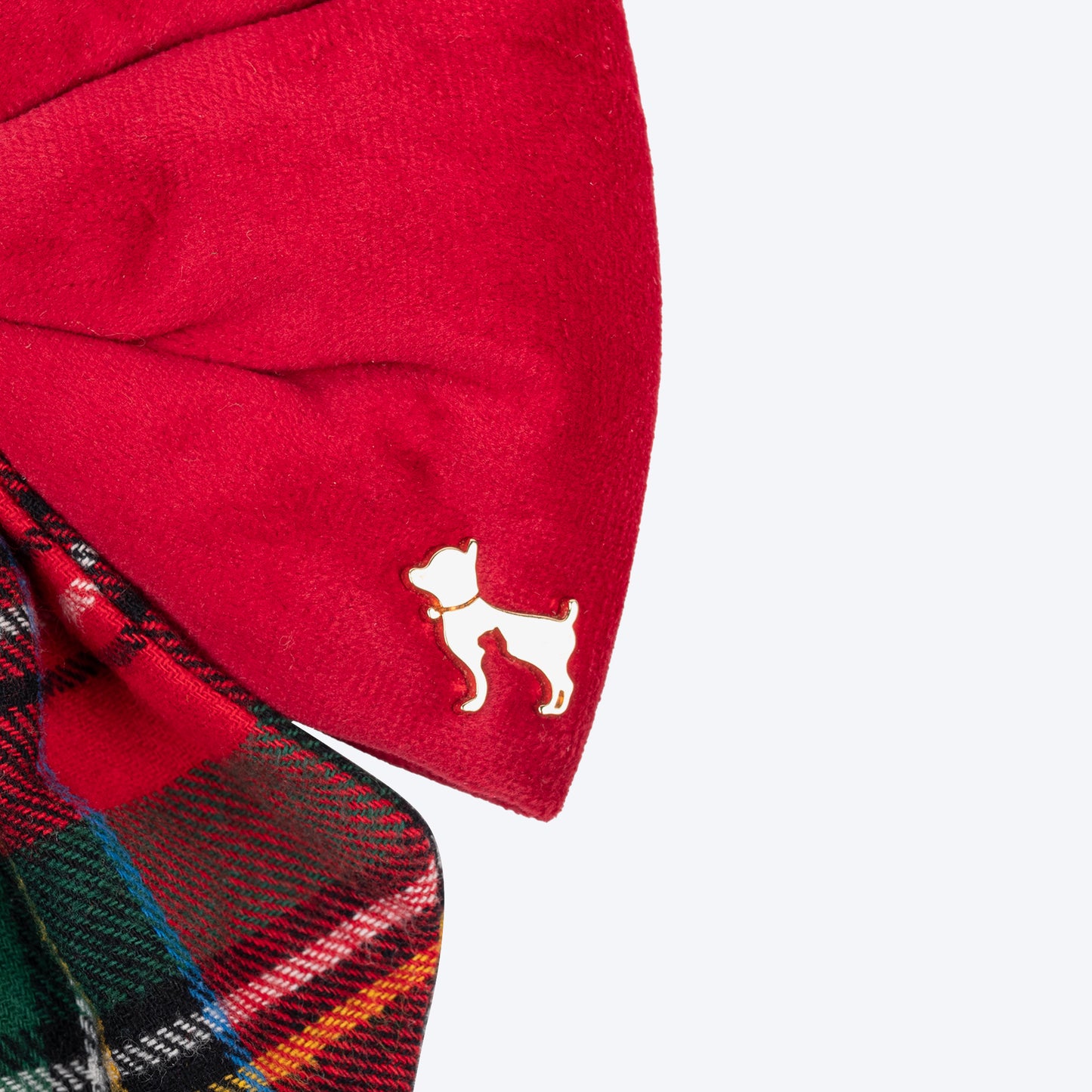 HUFT Santa Paws Bow Tie For Dog - Red - Heads Up For Tails
