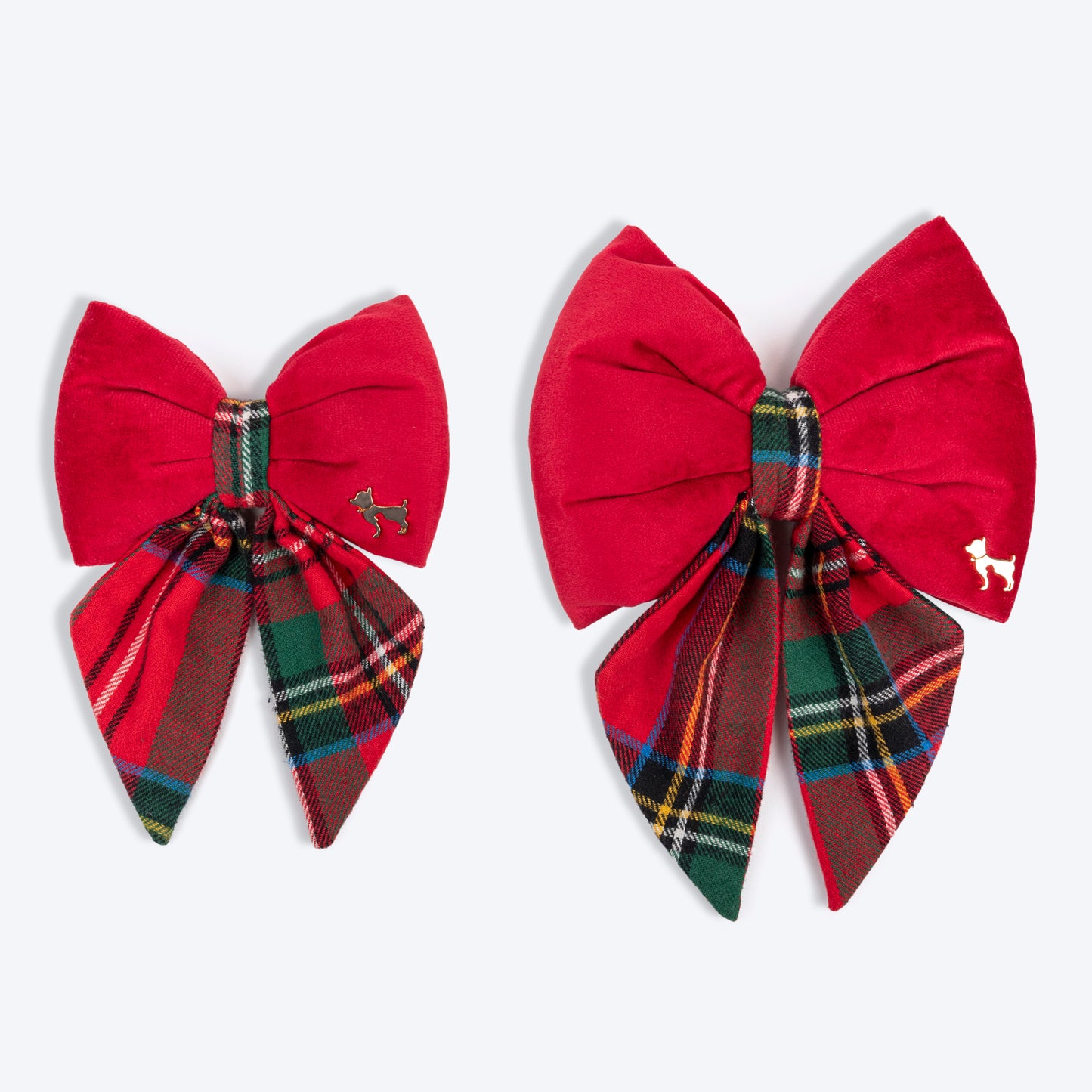 HUFT Santa Paws Bow Tie For Dog - Red - Heads Up For Tails