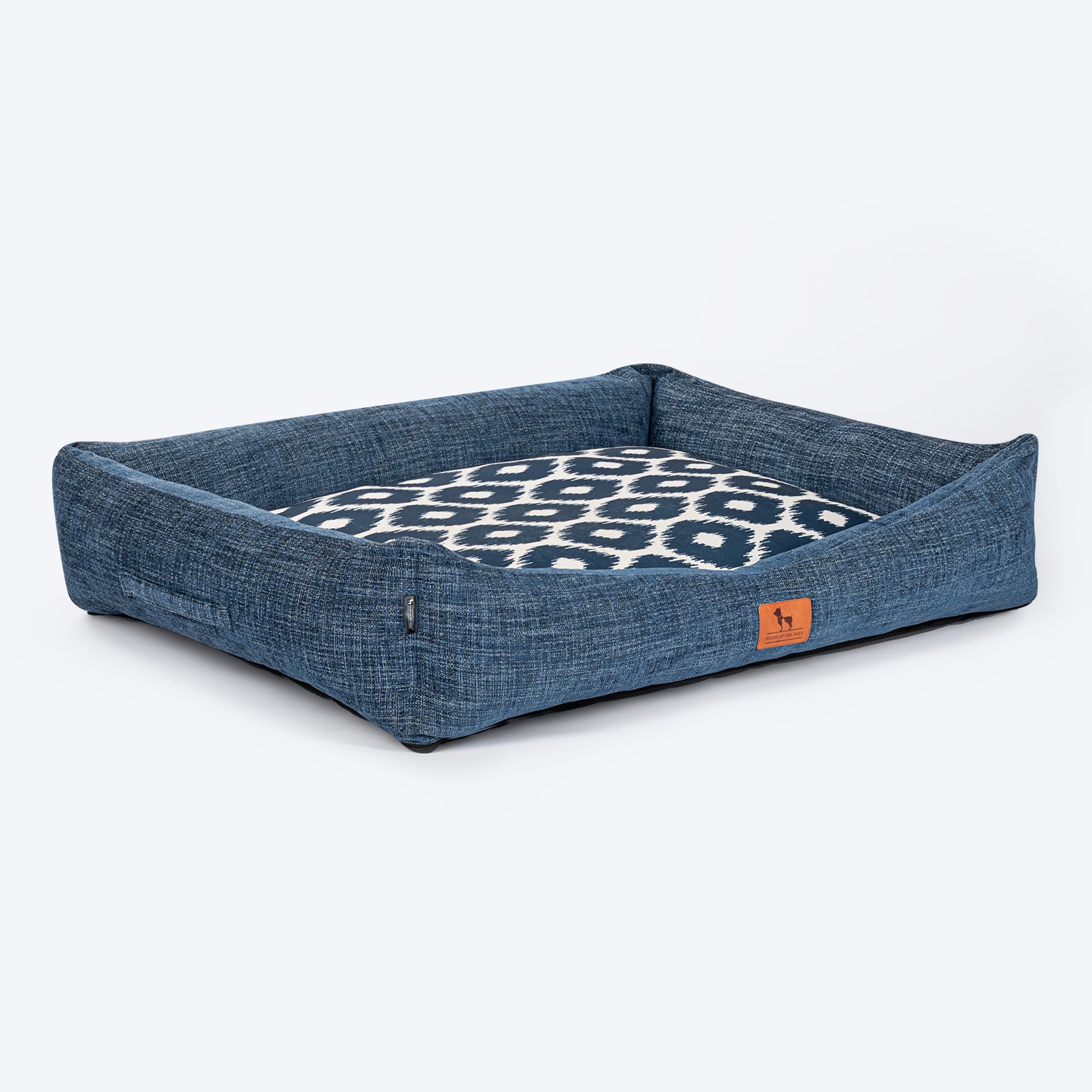 HUFT Blueloom Lounger Bed For Dog - Blue - Heads Up For Tails