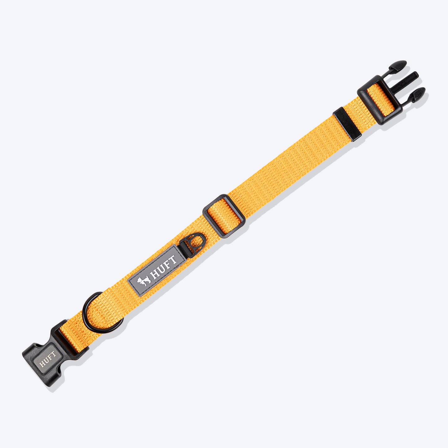 HUFT Basics Dog Collar - Yellow_03