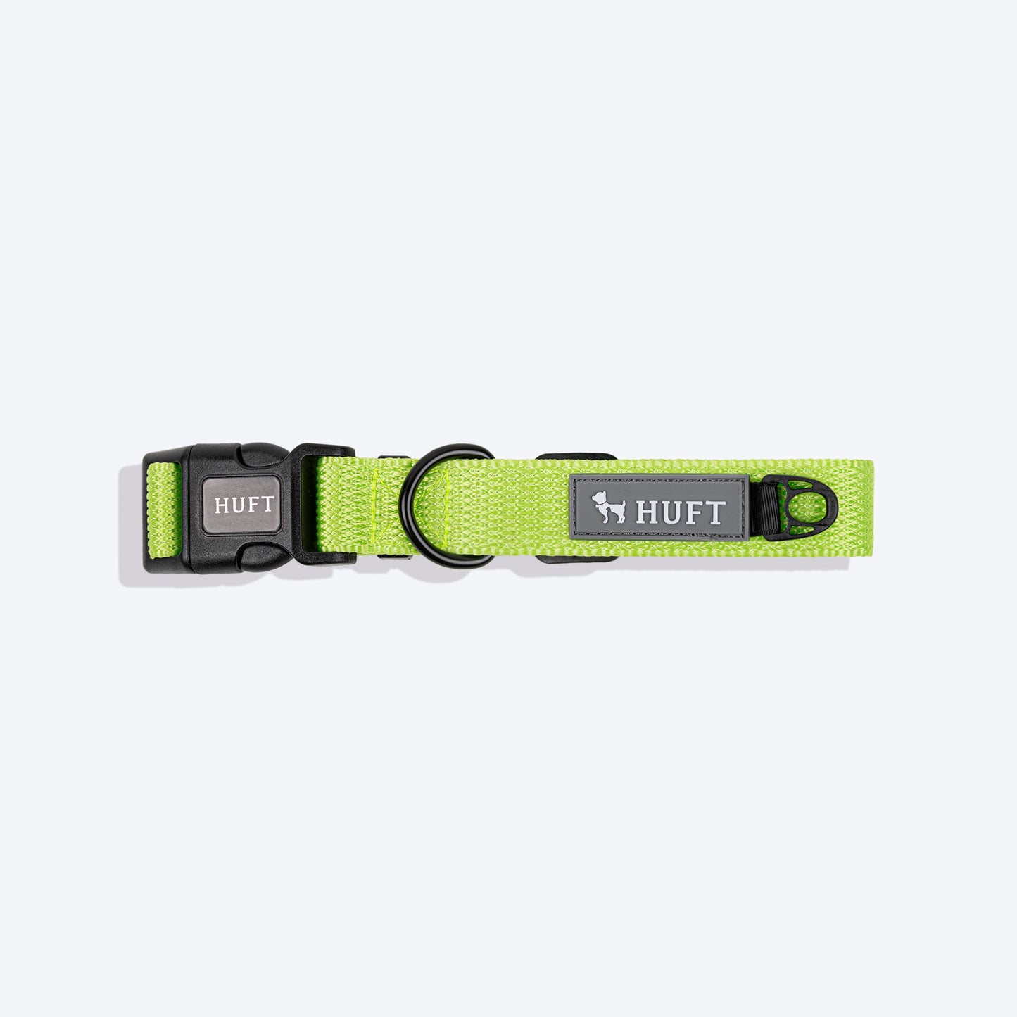 HUFT Basics Dog Collar - Neon Green_05