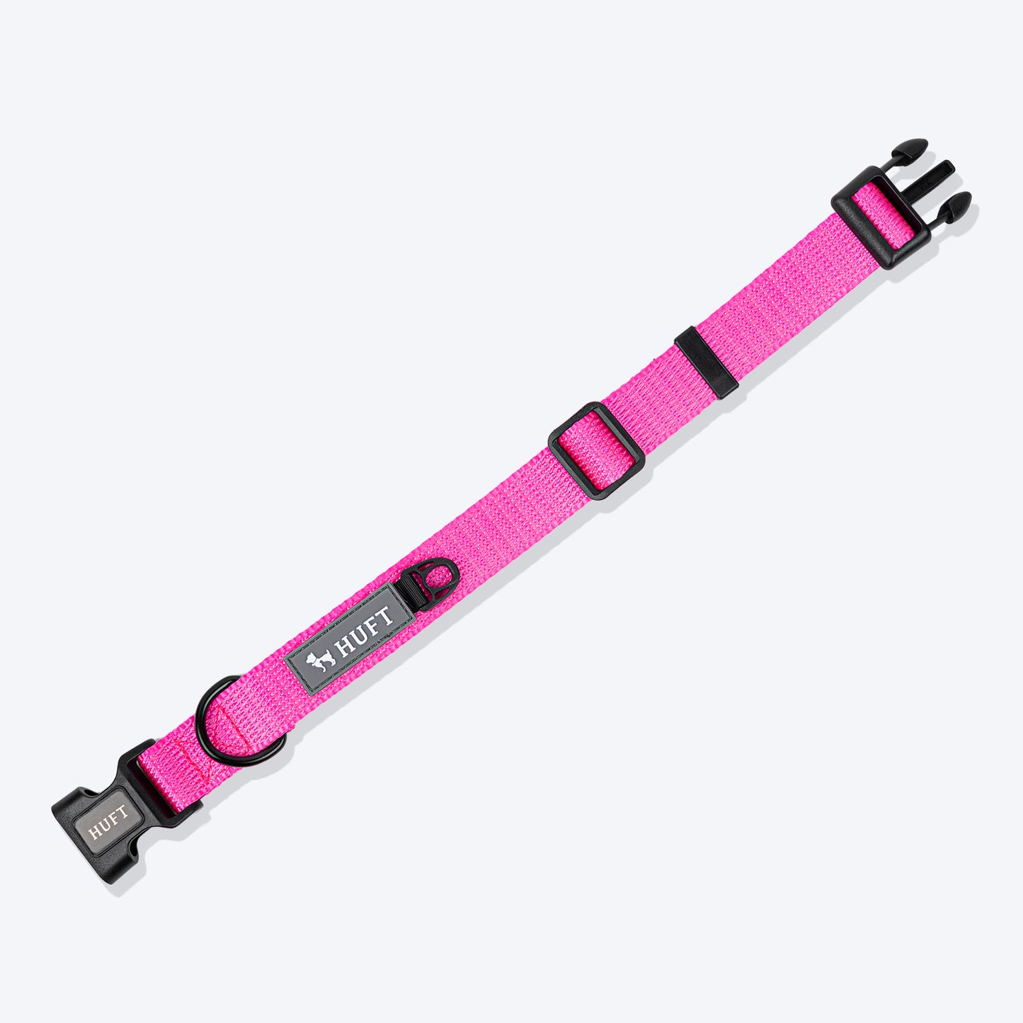 HUFT Basics Dog Collar - Pink_03