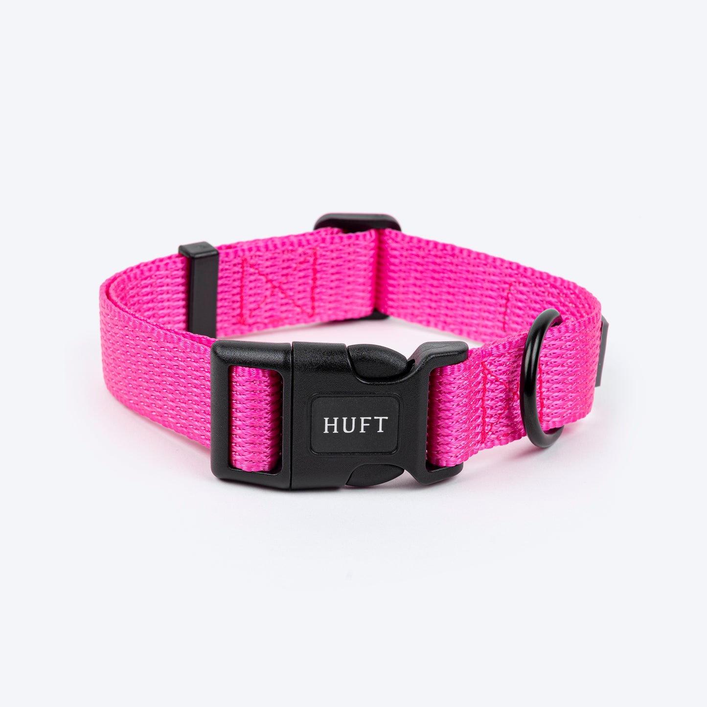 HUFT Basics Dog Collar - Pink_02