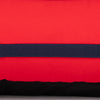 HUFT Ellie Classic Lounger Bed For Dog - Red & Navy - Heads Up For Tails