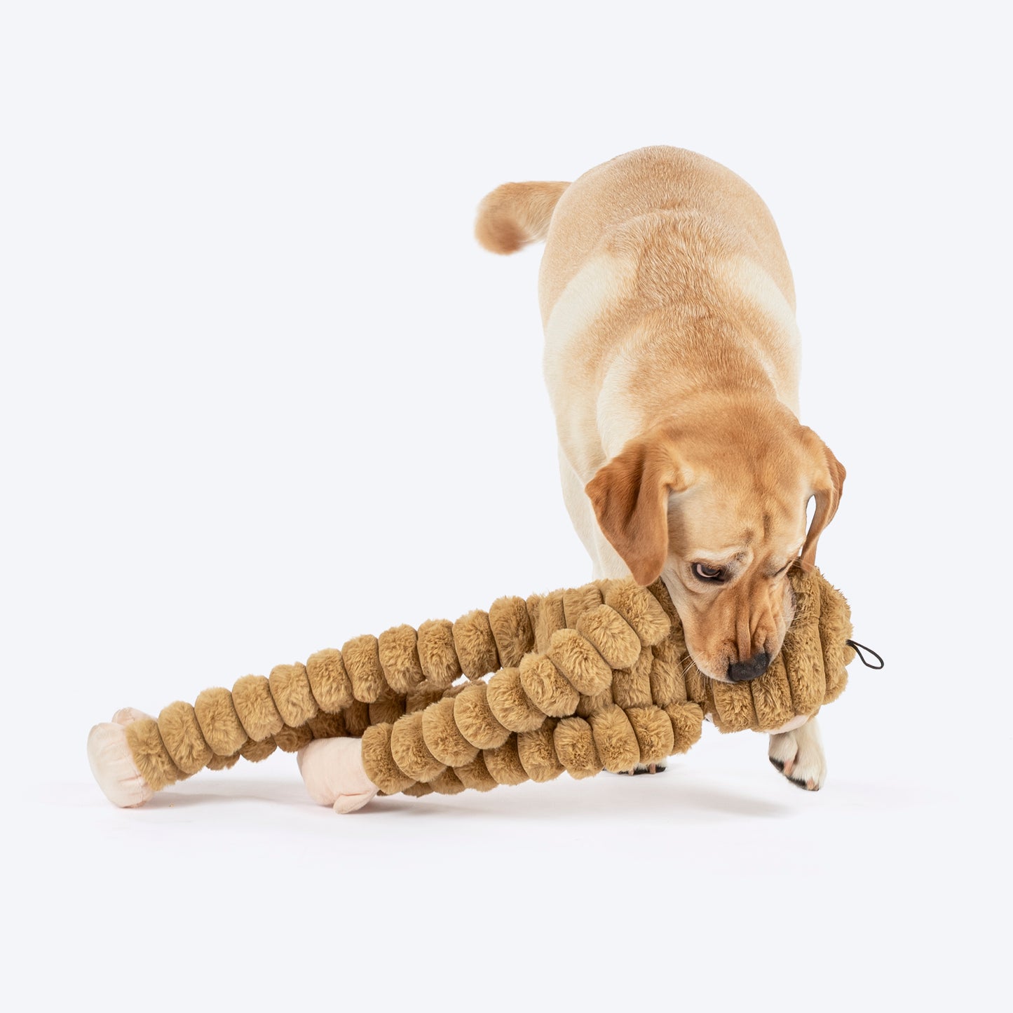 HUFT Mister Monkee Plush Toy For Dog - Brown - Heads Up For Tails